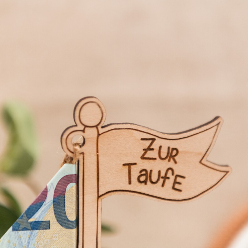 Geldgeschenk Boho-Arche – weitere Ansicht